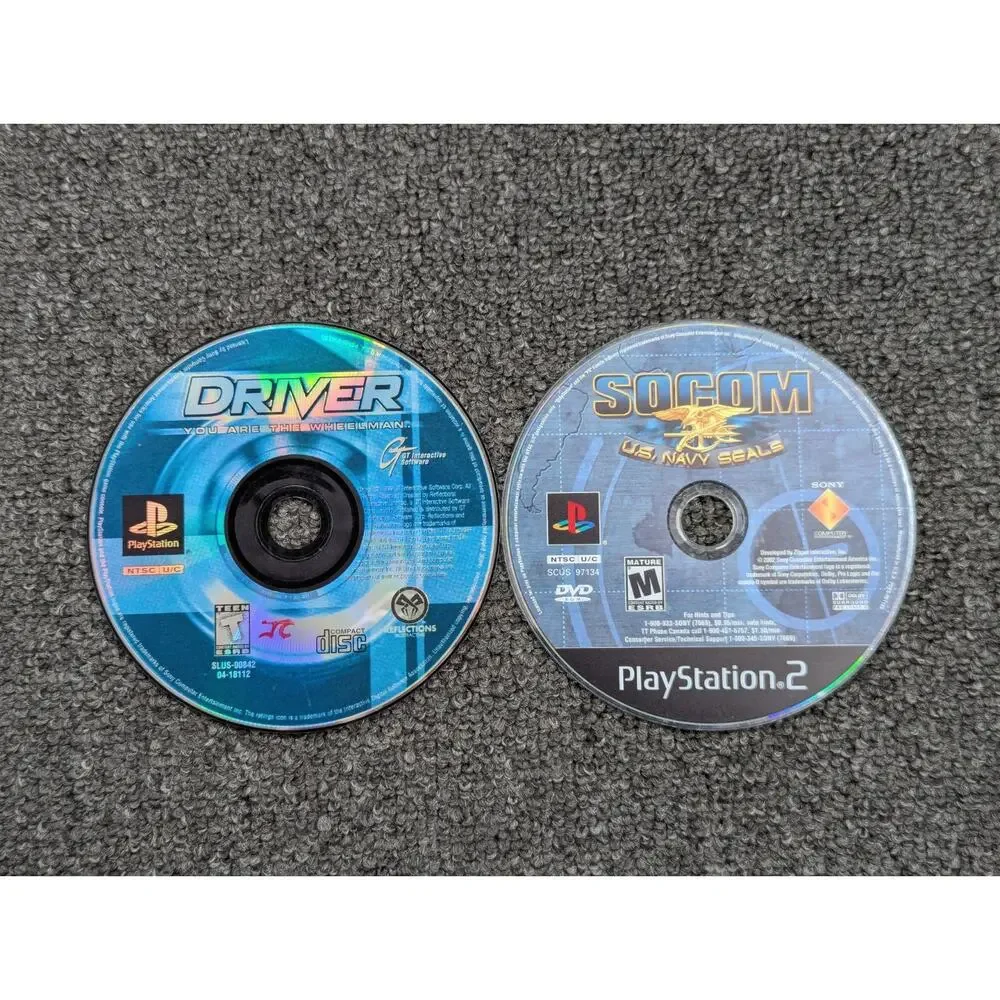 Lot of 10 Sony PlayStation 2 PS2 Games Loose Discs in Jewel Cases Tested